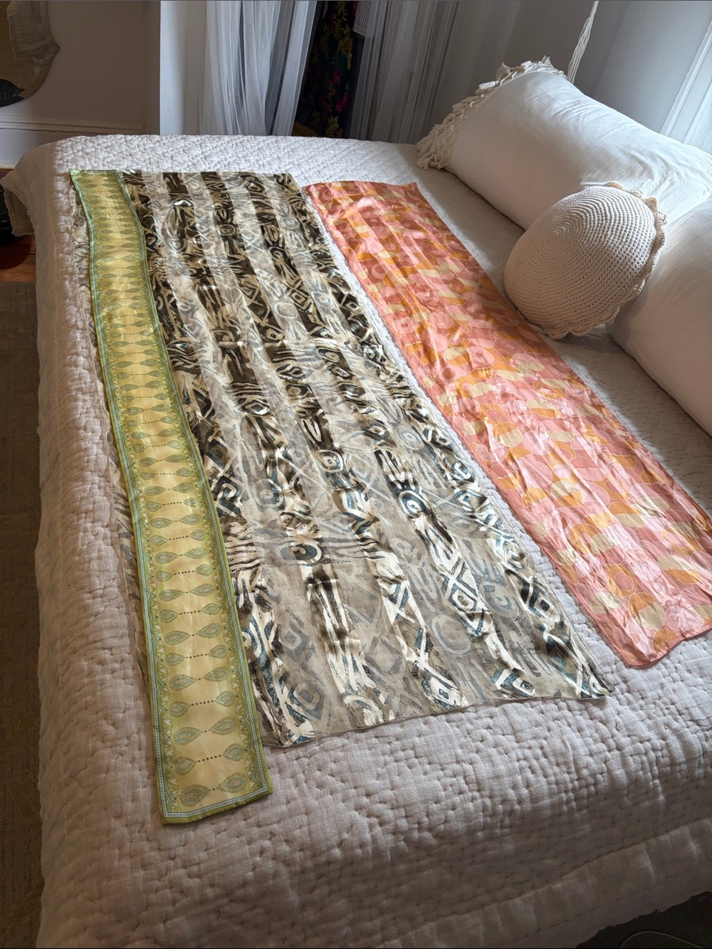Bundle of 3 Silk Scarves
